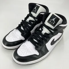 【イオン広店】 中古 NIKE AIR JORDAN | ナイキ　エアー　ジョーダン スニーカー Women's Air Jordan 1 Mid DV0991-101 ブラック 27.5cm 【126】