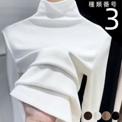 種類3:ベージュ/S Ｔシャツ レディース 長袖 ハイネック 秋冬 秋 冬 裏起毛 厚手 あったか 暖かい 白 黒 ベージュ ブラウン モックネック ストレッチ トップス カットソー インナー ゴルフ ちくちくしない リブ 無地