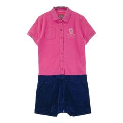 未使用 マークアンドロナ ワンピース ピンク Dormie Polo Dress - メルカリ