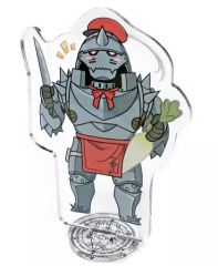 [중고] 아크릴 스탠드 아크릴 패널 알폰스 엘릭 [강철 연금술사 FULLMETAL ALCHEMIST×PRINCESS CAFE BIG 아크릴 스탠드]