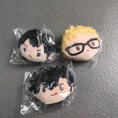 ハイキュー！！ぬいぐるみクリップ 黒尾鉄朗 月島蛍  影山飛雄