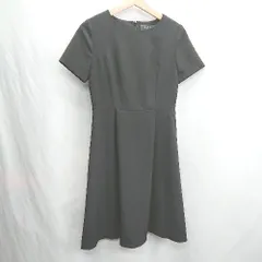 ◇ ⊂ BEAMS LIGHTS ビームス ライツ 半袖 膝丈 ワンピース サイズ36 ブラック系 レディース E  【1502060013239】のサムネイル