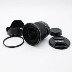 【美品】Nikon AF-S NIKKOR 20mm f/1.8G ED レンズフード/レンズキャップ/フィルター付き