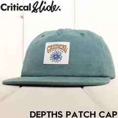 スナップバックキャップ 帽子 Critical Slide クリティカルスライド TCSS ティーシーエスエス DEPTHS PATCH CAP HW24247のサムネイル
