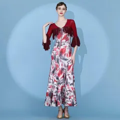 新品未使用 練習着に最適 ダンスパーティにもオススメなワンピース！スタンダード向き！