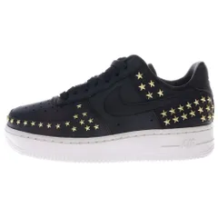 NIKE (ナイキ) WMNS AIR FORCE 1 LOW Star Studded ウィメンズ エアフォース1 スター スタッディド ローカットスニーカー ブラック US5.5/22.5cm AR0639-001