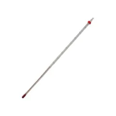 佐藤計量器(SATO) 棒状温度計 -20~50度 30cm (感温液色/赤)