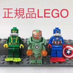 正規品 中古 LEGO レゴ マーベル　スーパーヒーローズ  ミニフィグ　4個　まとめ売り　おまけ付き NP-259 ※DC　アベンジャーズ　スキューバ・アイアンマン　MK37　スキューバ・キャプテン・アメリカ　ハイドラダイバー　76048 465