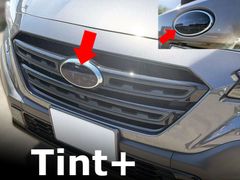 Tint+水洗→再利用Ok エンブレム スモークフィルム(スモーク20％ 前後セット) レガシィ アウトバック BT5/BT9 BT系用 レガシイ/レガシー bt BT