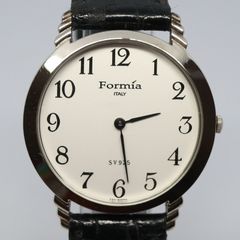 【稼働品】Formia フォルミア メンズ 腕時計 クオーツ スターリングシルバー SV925