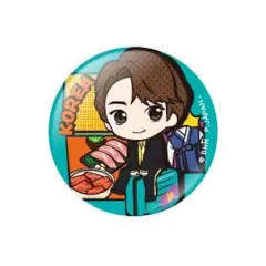 【中古】バッジ・ピンズ ジン(BTS/防弾少年団) 「TinyTAN TRAVEL COLLECTION 韓国 缶バッジ」