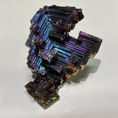 ビスマス結晶　蒼紫