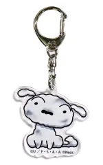 【中古】キーホルダー シロ アクリルキーホルダー 「Switchソフト クレヨンしんちゃん『炭の町のシロ』」 ヨドバシカメラ購入特典
