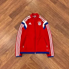 145 adidas(アディダス) ボーイズ FCバイエルン・ミュンヘン トレーニング トラックジャージ ジップアップ