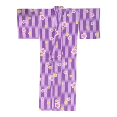 【🌟大特価🌟定価28,000円】お得　ME-C-18 ブランド浴衣　ゆかた　お祭り　女子　レディース　花火　盆踊り　デート　イベント　綿100% 桜　サクラ　さくら　紫　パープル　夏普段着　可愛い　vivi  イベント　日本の夏　伝統　昭和レトロ