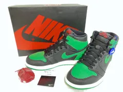 NIKE Air Jordan 1 RETRO HIGH OG 'Black/Pine Green' サイズ25.5cm US7.5 555088-030 箱有 エアジョーダン レトロ グリーン ブラック