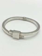 【ITH1DZRV3VY8】GUCCI グッチ ヴィンテージ Sv925 ノット シルバー  バングル 44.9g