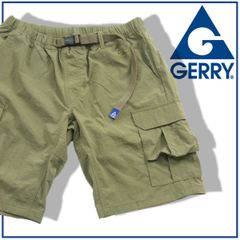 【新品】 GERRY ／ ジェリー　ショートパンツ 軽量 耐久性 速乾性 ナイロンワッシャー カーゴパンツ ミリタリーパンツ アウトドアパンツ 短パンツ パンツ カーキ ｜ 春夏