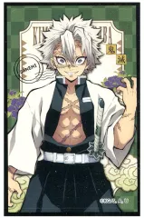 【中古】食玩 ステッカー・シール 2.不死川実弥(縦) 「鬼滅の刃 デコステッカー2 ガムつき」