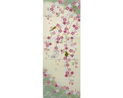 絵手ぬぐい【しだれ夢桜】濱文様 桜 春タペストリー 4月ディスプレイ しだれ夢桜  季節額飾り 桜吹雪 新品未使用 日本製