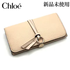 【新品未使用】Chloe クロエ alphabet アルファベット 長財布 ロングウォレット ピンク フラップ