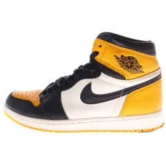 NIKE (ナイキ) Air Jordan 1 Retro High OG Taxi エアジョーダン1 レトロ ハイ OG タクシー ハイカットスニーカー イエロー/ブラック