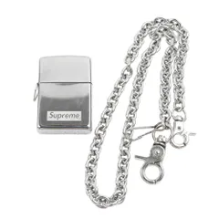 Supreme シュプリーム 23SS CHAIN ZIPPO チェーン ジッポ ライター シルバー系【中古】のサムネイル