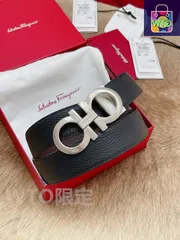 【今日特価】Ferragamo フェラガモ レザーベルト