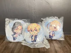 新品 東京リベンジャーズ クッション 3個セット マイキー 三ツ矢 ドラケン 場地 タケミチ 一虎/92065