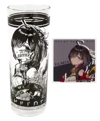 【中古】マグカップ・湯のみ [単品] ユミア・リースフェルト オリジナルグラス＆アクリルコースター 「PS5/PS4/Switch/PCソフト ユミアのアトリエ ～追憶の錬金術士と幻創の地～ ファミ通DXパック 3Dクリスタルセット」 同梱特典