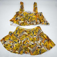 【未使用】テディショップ TeddyShop ビキニ 水着 M イエロー レディース セットアップ
