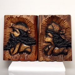 アイヌ民族 木彫刻 一本木 中古美品 希少 ゴールデンカムイ好きの方