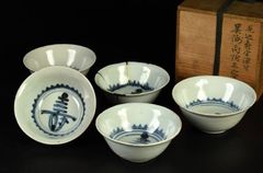 華中亭道八 青華 茶器 染付 煎茶道具 急須 茶道具 煎茶碗 - メルカリ