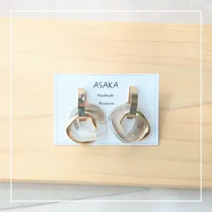 匿名配送★ハンドメイド イヤリング  NO.38