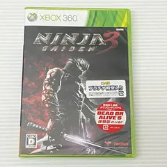 □XBOX360ソフト NINJA GAIDEN 3 未開封品 smxbox090313