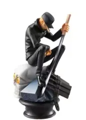 【中古】トレーディングフィギュア カク(ナイト/黒台座) 「チェスピースコレクションR ワンピース Vol.4」