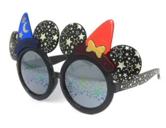 【中古】アクセサリー(非金属) ミッキーマウス＆ミニーマウス(リボンゴールド) ソーサラーハットサングラス 「ディズニー」 東京ディズニーリゾート限定