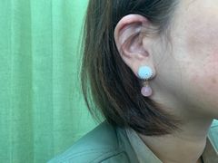 紅翡翠（ひすい・ジェイド）ピアス