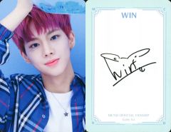 【中古】コレクションカード(男性) MCND/ウィン(WIN)/裏面印刷サイン入り/「MCND OFFICIAL FANSHIP Gem 1st KIT」封入フォトカード