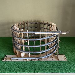 HOゲージ 鉄道模型 ジオラマベース 橋梁付き - メルカリ