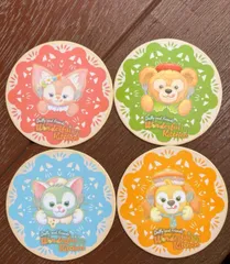 レア  ダッフィー  コースターセット オリジナルランチョンマットとコースター付き！東京ディズニー