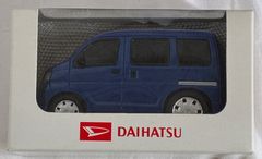 ダイハツ　非売品　ハイゼット　カーゴ　ミニカー　プルバックカー　箱付き　青　カラーサンプル