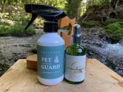 天然青森ひば精油120ml+PET GUARD300mlセット/ペットの虫除け・除菌・消臭/皮膚病の予防改善/添加物不使用品/全国一律送料無料