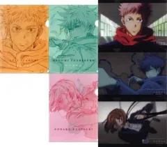 【中古】クリアファイル 虎杖悠仁＆伏黒恵＆釘崎野薔薇 クリアファイル6枚セット 「アニメ 呪術廻戦展 後期 『京都姉妹校交流会』『起首雷同』編」