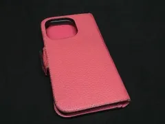 BONAVENTURA ボナベンチュラ レザー 手帳型 iPhone 15pro 対応 アイフォンケース スマホケース レディース ピンク系 FM4048