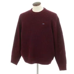 Supreme Waffle Small Box Sweater バーガンディ Supreme Waffle Small Box Sweater (FW24) - $148