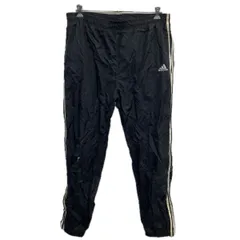adidas ジャージパンツ XL ブラック アディダス イージーパンツ 90's 90年代 ライン 切替 スポーティー 古着卸 アメリカ仕入 2508-642