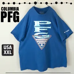 コロンビア PFG/パフォーマンスフィッシングギア★COLUMBIA PERFORMANCE FISHING GEAR★ロゴTシャツ★ビッグサイズ/USAメンズXXL  2404A103