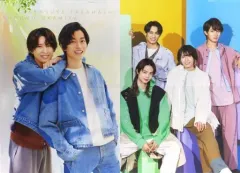 【中古】ポスター 超特大両面ポスター(四つ折) 高橋健介＆岡宮来夢/後藤大＆笹森裕貴＆永田聖一朗＆立花裕大 TVガイド Stage Stars Vol.21 別冊付録