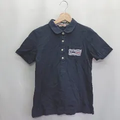 ◇ ⊂ McGREGOR マックレガー 半袖 ポロシャツ サイズM ネイビー系 レディース E  【1409100002485】